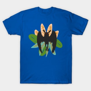 Tropical Mothman Pattern T-Shirt